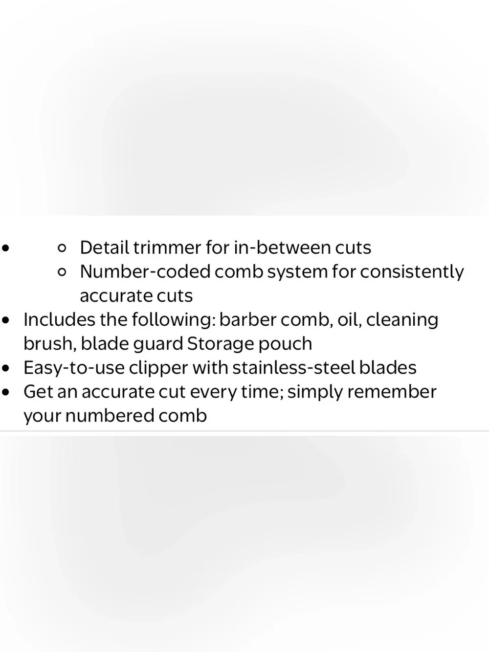 NIB Conair Man Combo Number Cut Home Haircutting Kit model HC315N.